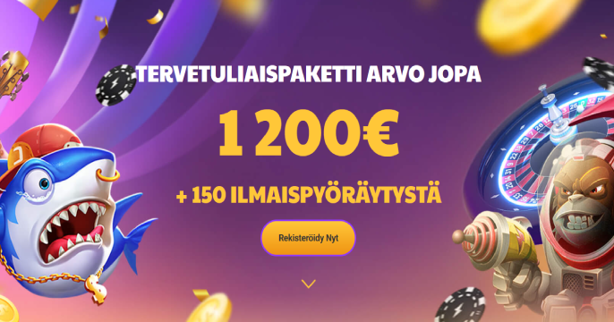 WikiLuck Casino -banneri Suomelle